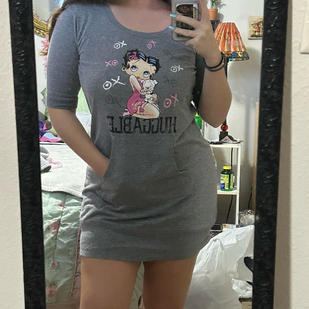 VINTAGE BETTY BOOP SWEATSHIRT DRESS